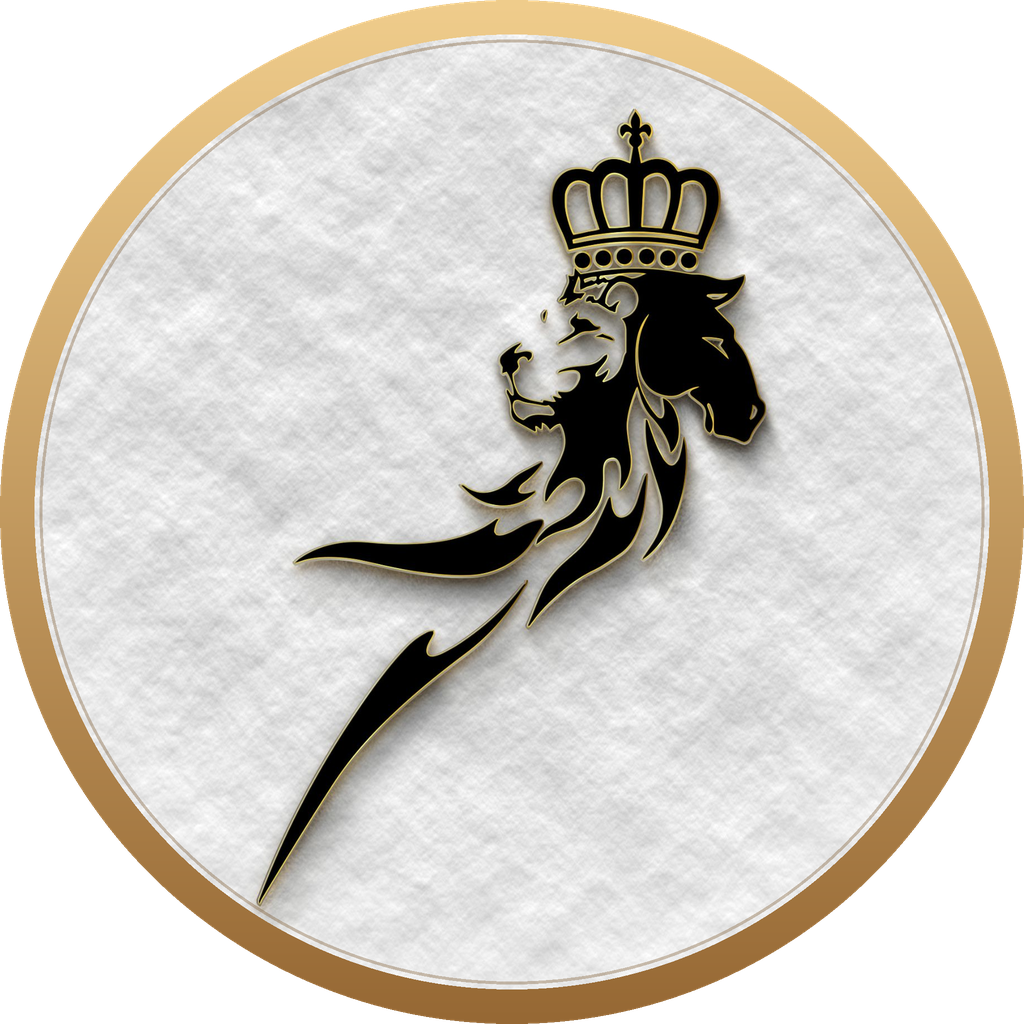 EMA007 logo: crowned lion and horse